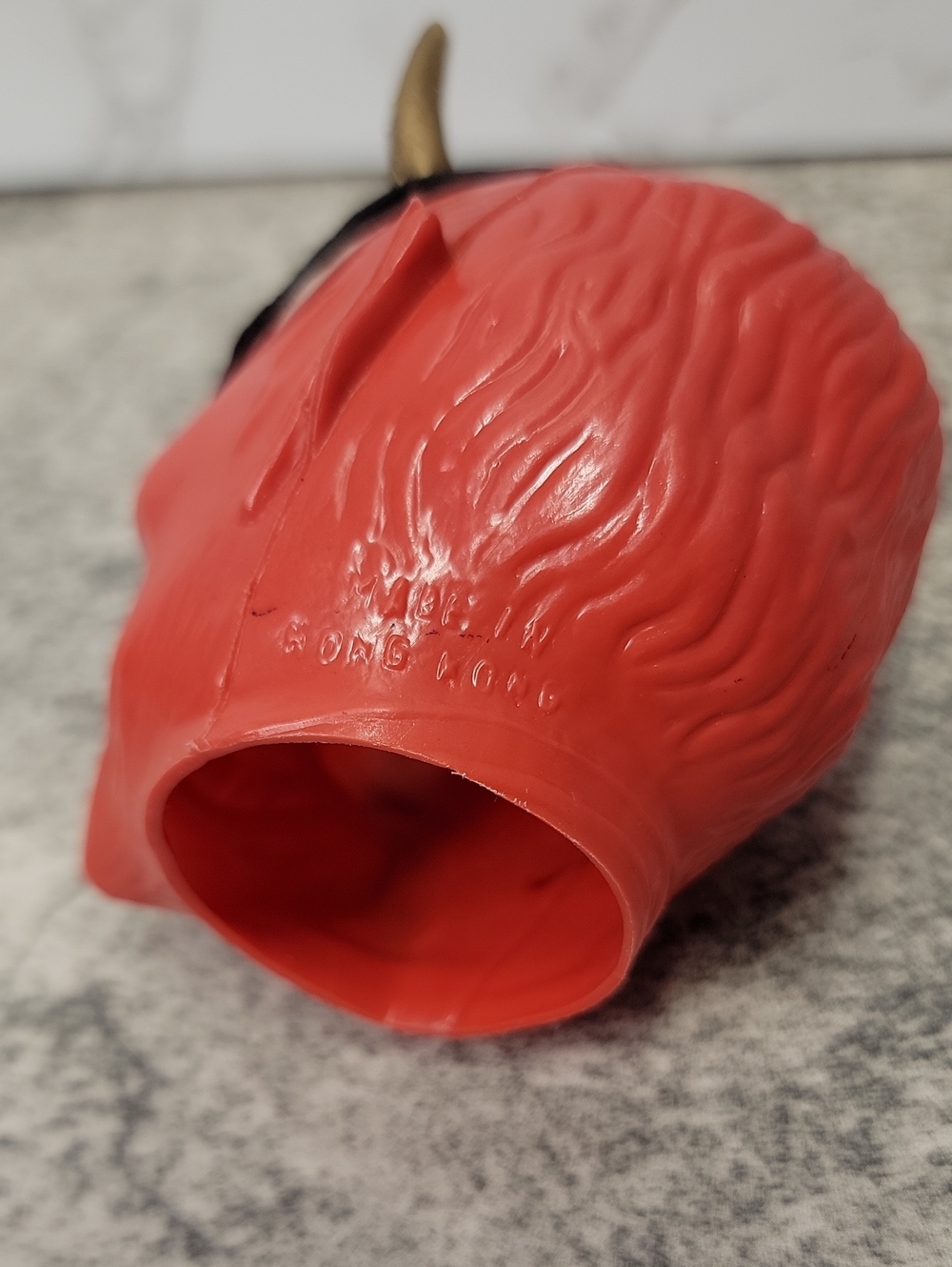 Vintage Hong Kong Plastic Winking Devil Head with Lenticular Eye - Picture 6 of 11